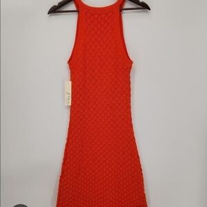 Eliza J Red Sheath Cocktail Dress
